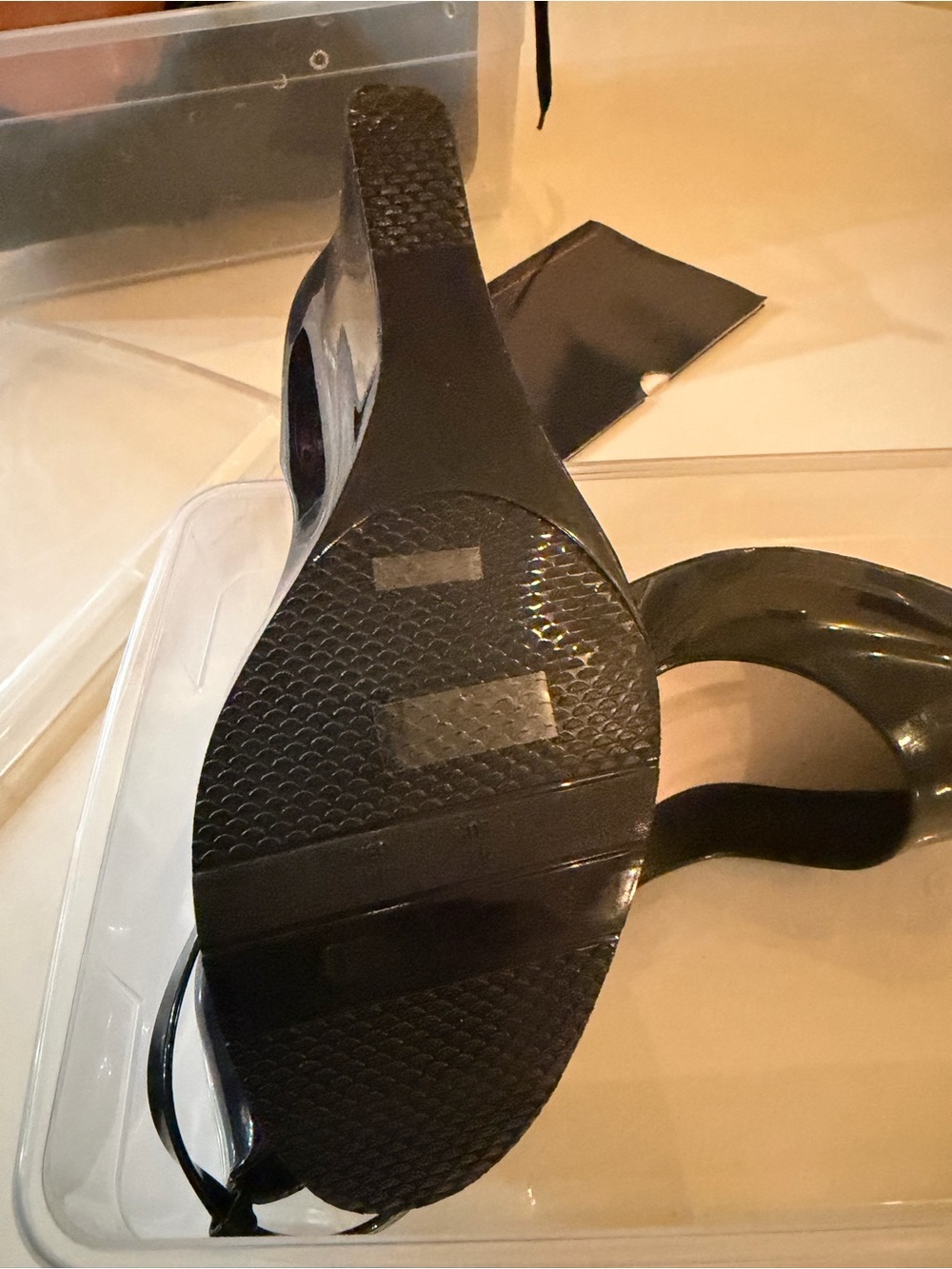 Black VR Headset Replacement Strap and Face Interface
